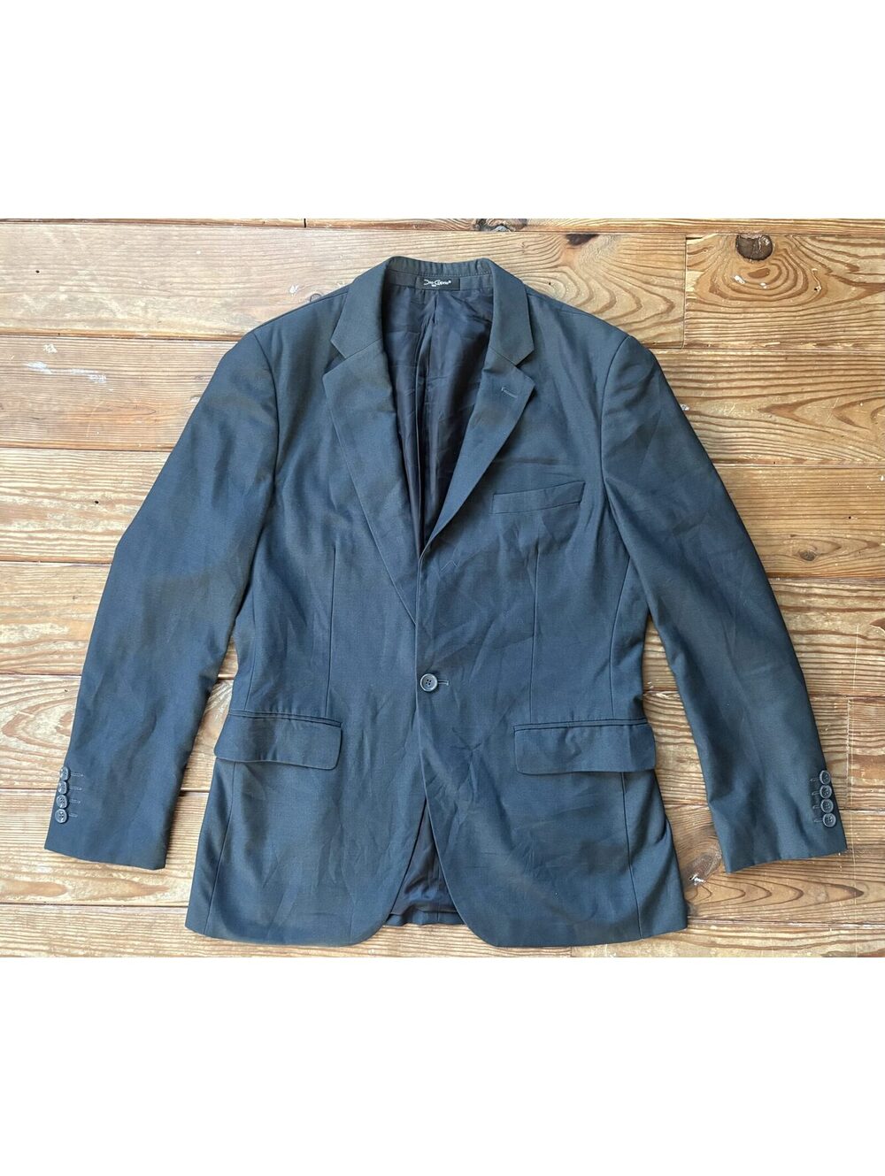 Die Caprie Black Blazer Jacket Two-Button Tailored Men's